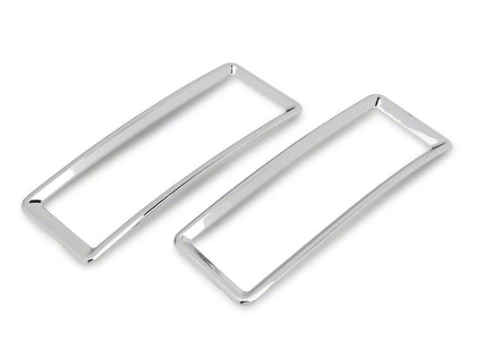 RedRock Air Vent Trim; Chrome (09-18 RAM 1500)