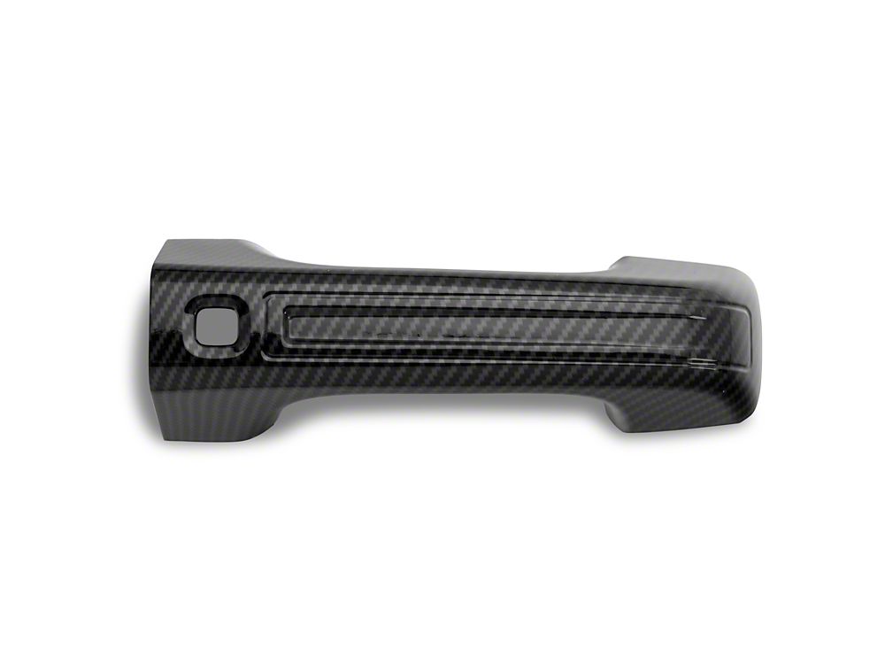 RedRock Door Handle Covers; Carbon Fiber (19-25 RAM 1500)