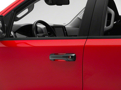 RedRock Door Handle Covers; Carbon Fiber (19-25 RAM 1500)