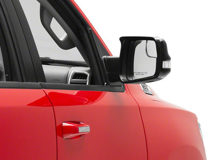 RedRock Side View Mirror Trim; Matte Black (19-25 RAM 1500)