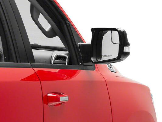 RedRock Side View Mirror Trim; Matte Black (19-25 RAM 1500)