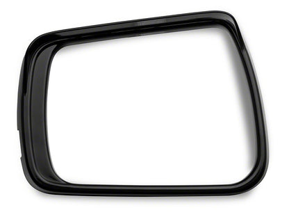 RedRock Side View Mirror Trim; Matte Black (19-25 RAM 1500)
