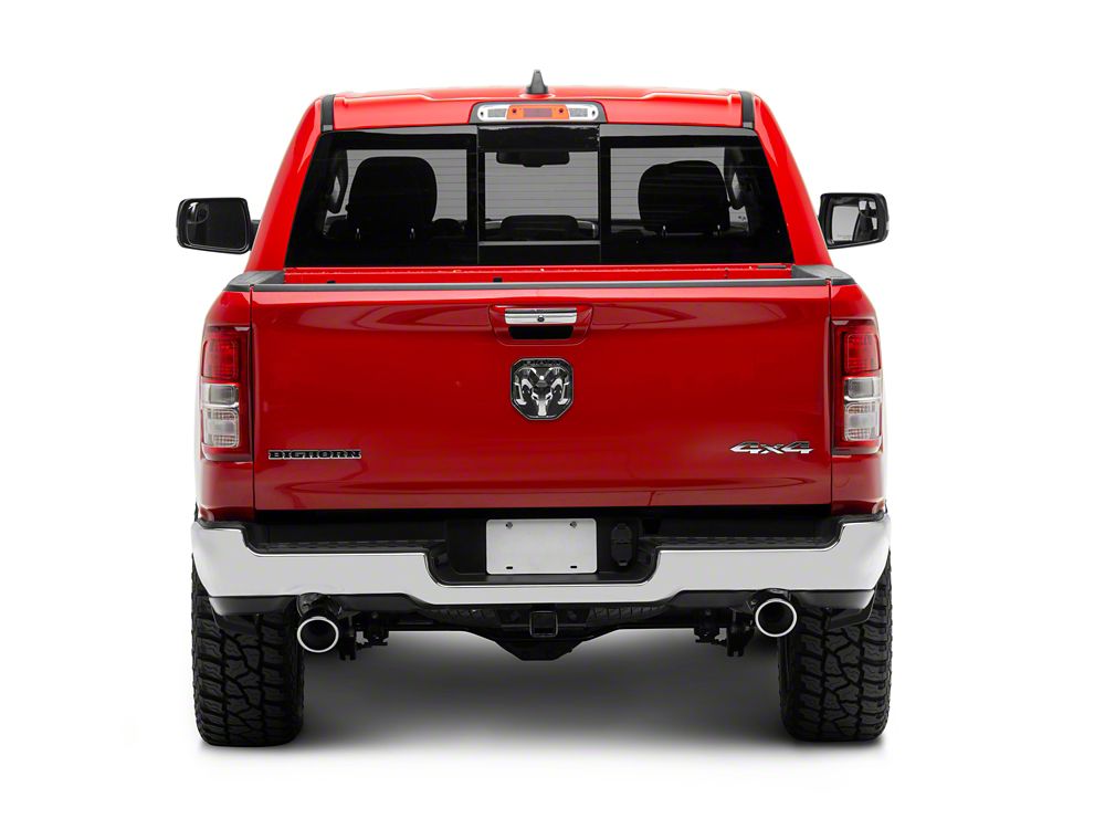 RedRock Side View Mirror Trim; Matte Black (19-25 RAM 1500)