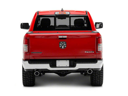 RedRock Side View Mirror Trim; Matte Black (19-25 RAM 1500)