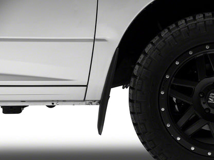 RedRock Molded Mud Guards; Front and Rear (09-18 RAM 1500 w/o OE Fender Flares)