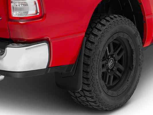 RedRock Molded Mud Guards; Front and Rear (19-25 RAM 1500 w/o OE Fender Flares)