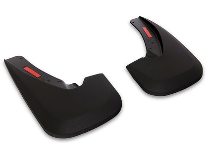RedRock Molded Mud Guards; Front and Rear (09-18 RAM 1500 w/ OE Fender Flares)