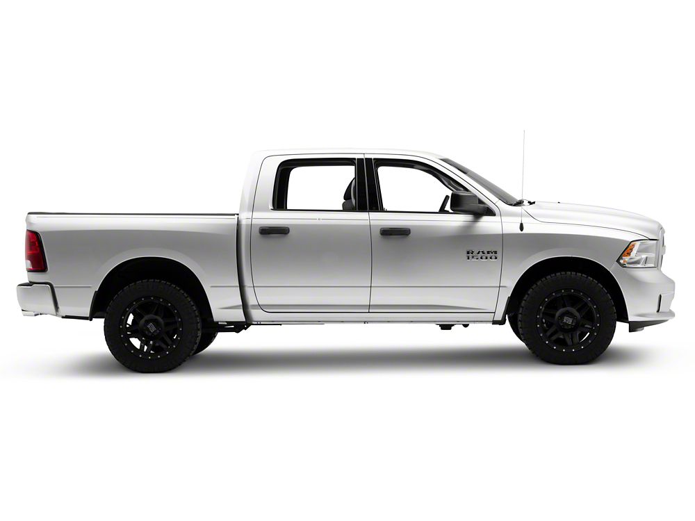 RAM Licensed by RedRock Black Platinum Pillar Posts (09-18 RAM 1500 Quad Cab, Crew Cab)