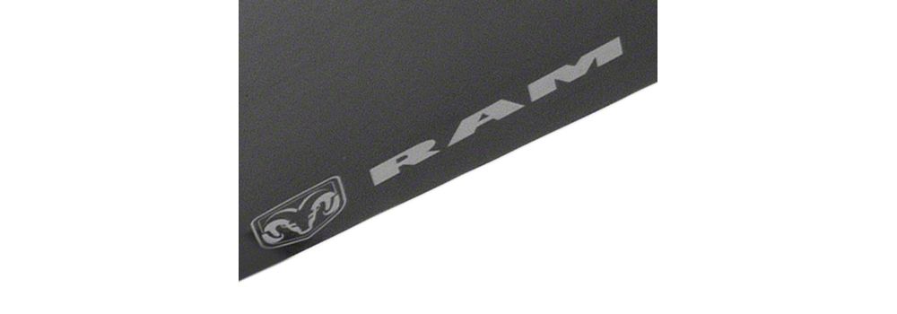 RAM Licensed by RedRock Black Platinum Rocker Panels (09-18 RAM 1500 Quad Cab w/ 6.4-Foot Box & w/o Fender Flares)
