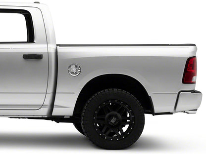 RAM Licensed by RedRock Fuel Tank Door Cover; Chrome (09-18 RAM 1500)