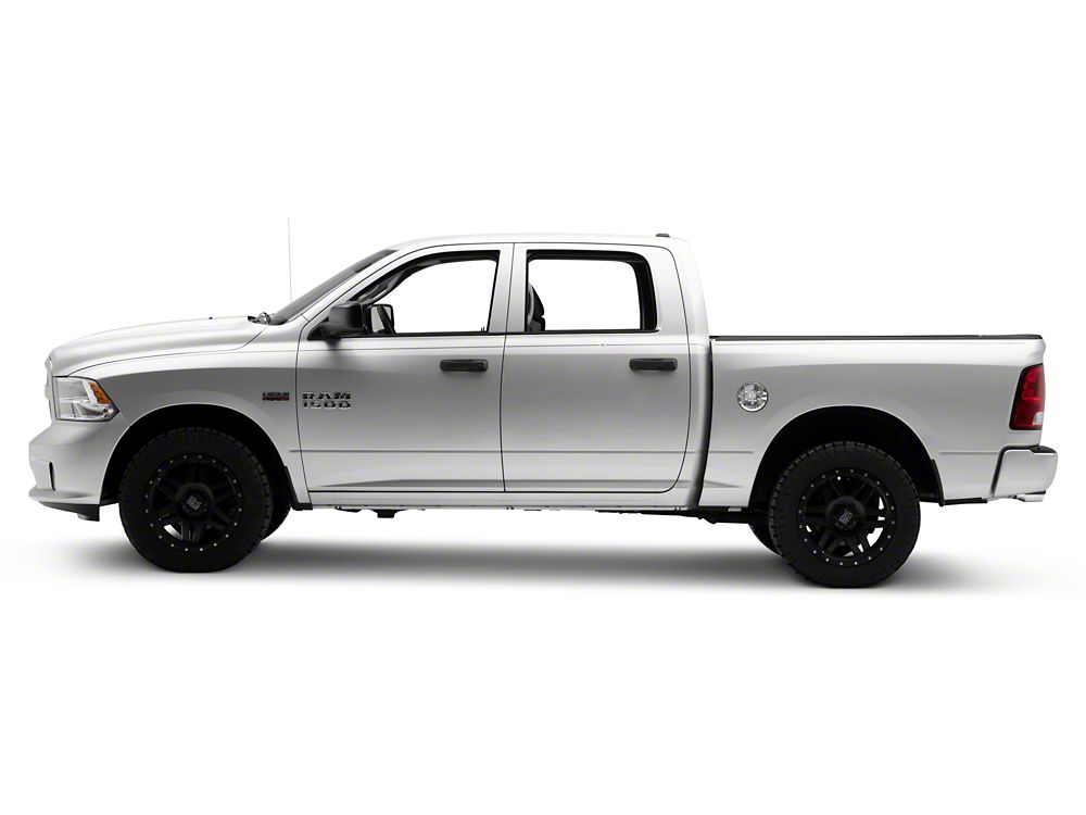 RAM Licensed by RedRock Fuel Tank Door Cover; Chrome (09-18 RAM 1500)