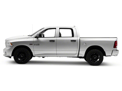 RAM Licensed by RedRock Fuel Tank Door Cover; Chrome (09-18 RAM 1500)