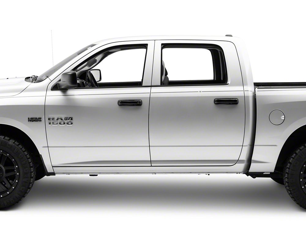 RedRock Door Handle Covers; Gloss Black (09-18 RAM 1500)