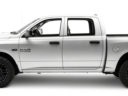 RedRock Door Handle Covers; Gloss Black (09-18 RAM 1500)