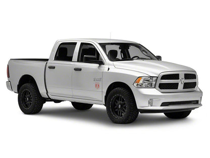 RAM Licensed by RedRock Small RAM Head Logo; Red (02-18 RAM 1500)
