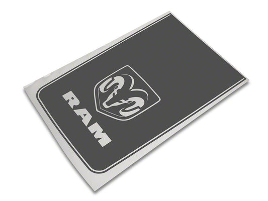 RAM Licensed by RedRock Hood Decal with Logo; Anthracite (09-18 RAM 1500, Excluding Rebel)
