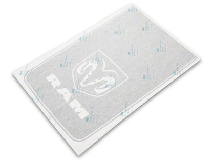 RAM Licensed by RedRock Hood Decal with Logo; Anthracite (09-18 RAM 1500, Excluding Rebel)