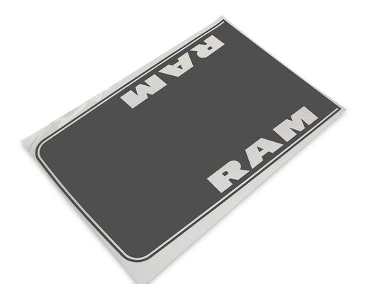 RAM Licensed by RedRock Hood Decal with RAM Logo; Anthracite (09-18 RAM 1500, Excluding Rebel)