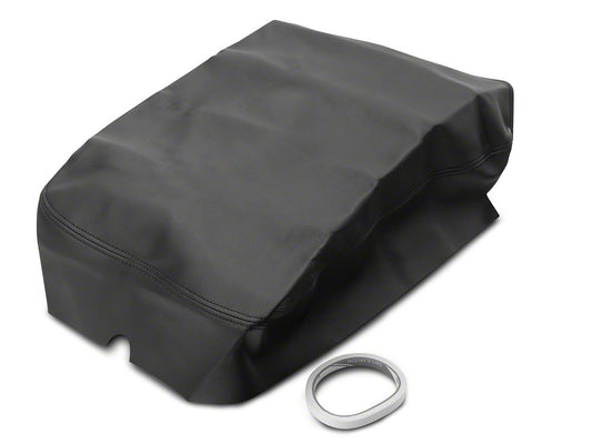RedRock Center Console Armrest Cover Replacement; Black (02-08 RAM 1500)