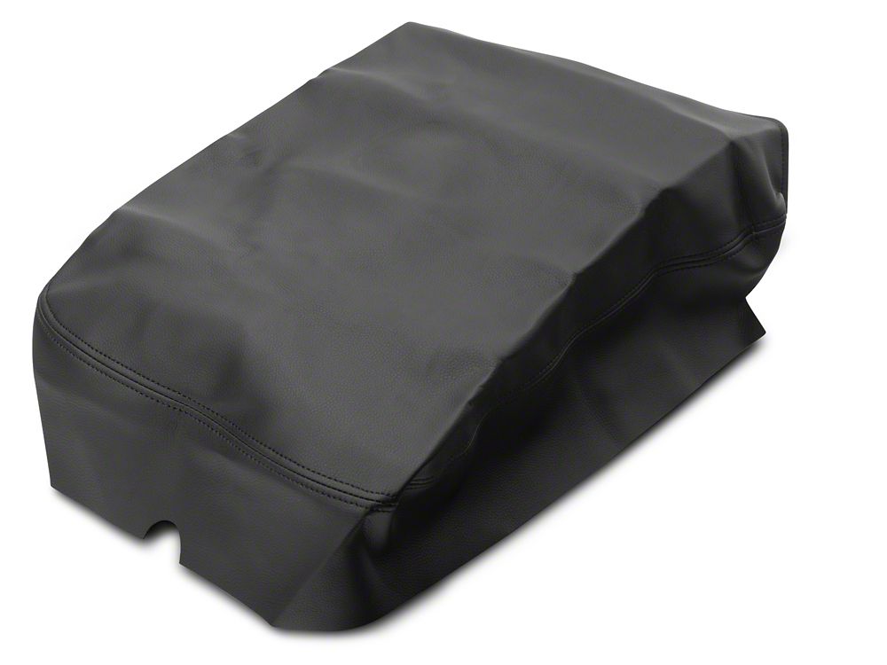 RedRock Center Console Armrest Cover Replacement; Black (02-08 RAM 1500)