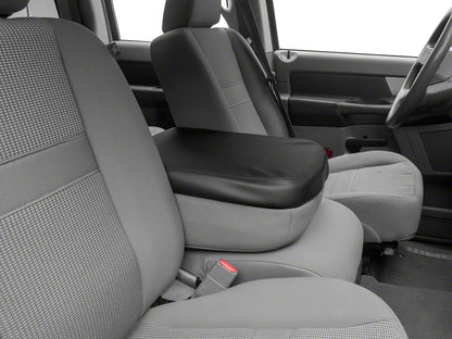 RedRock Center Console Armrest Cover Replacement; Black (02-08 RAM 1500)
