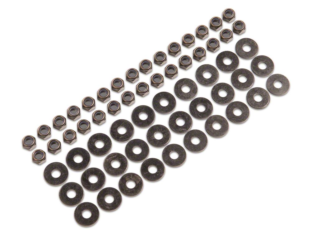 RedRock Replacement Running Board Hardware Kit for R108971 Only (19-25 RAM 1500 Quad Cab)