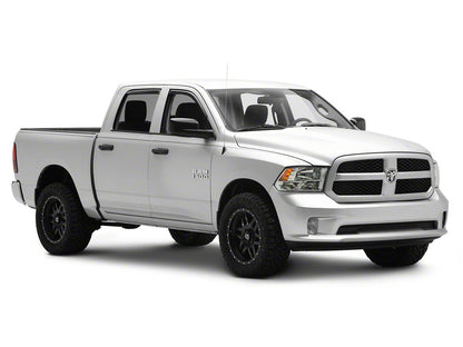 RedRock In-Channel Window Deflectors (09-18 RAM 1500 Crew Cab)