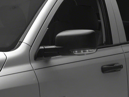 RedRock Powered Heated Mirror; Driver Side; Black (13-18 RAM 1500)