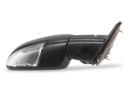 RedRock Powered Heated Manual Folding Mirror; Passenger Side; Black (13-18 RAM 1500)