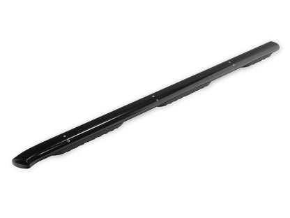 RedRock 5-Inch Oval Bent End Wheel to Wheel Side Step Bars; Black (19-25 RAM 1500 Quad Cab)