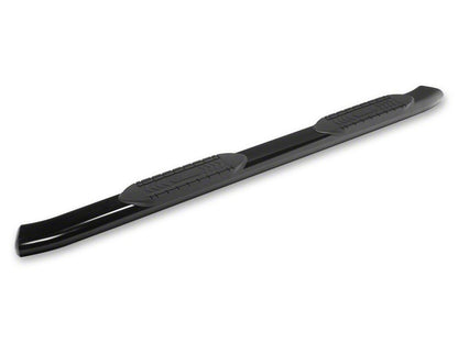 RedRock 6-Inch Oval Bent End Side Step Bars; Black (19-25 RAM 1500 Crew Cab)