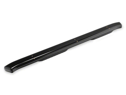 RedRock 6-Inch Oval Bent End Side Step Bars; Black (19-25 RAM 1500 Crew Cab)