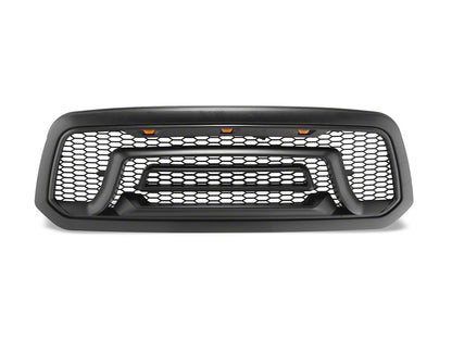 RedRock Rebel Style Upper Replacement Grille with LED DRL (13-18 RAM 1500, Excluding Rebel)