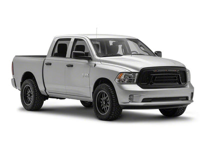 RedRock Rebel Style Upper Replacement Grille with LED DRL (13-18 RAM 1500, Excluding Rebel)