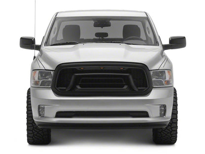 RedRock Rebel Style Upper Replacement Grille with LED DRL (13-18 RAM 1500, Excluding Rebel)