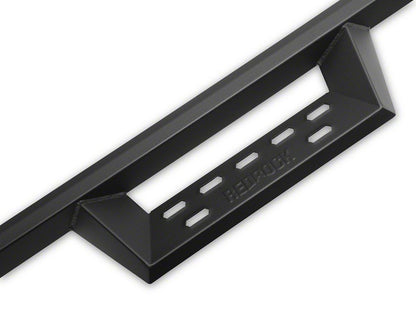 RedRock 4-Inch Drop TC1 Running Boards; Textured Black (19-25 RAM 1500 Crew Cab)