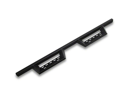RedRock 4-Inch Drop TC1 Running Boards; Textured Black (19-25 RAM 1500 Quad Cab)