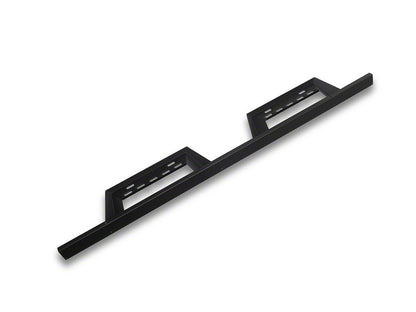 RedRock 4-Inch Drop TC1 Running Boards; Textured Black (19-25 RAM 1500 Quad Cab)
