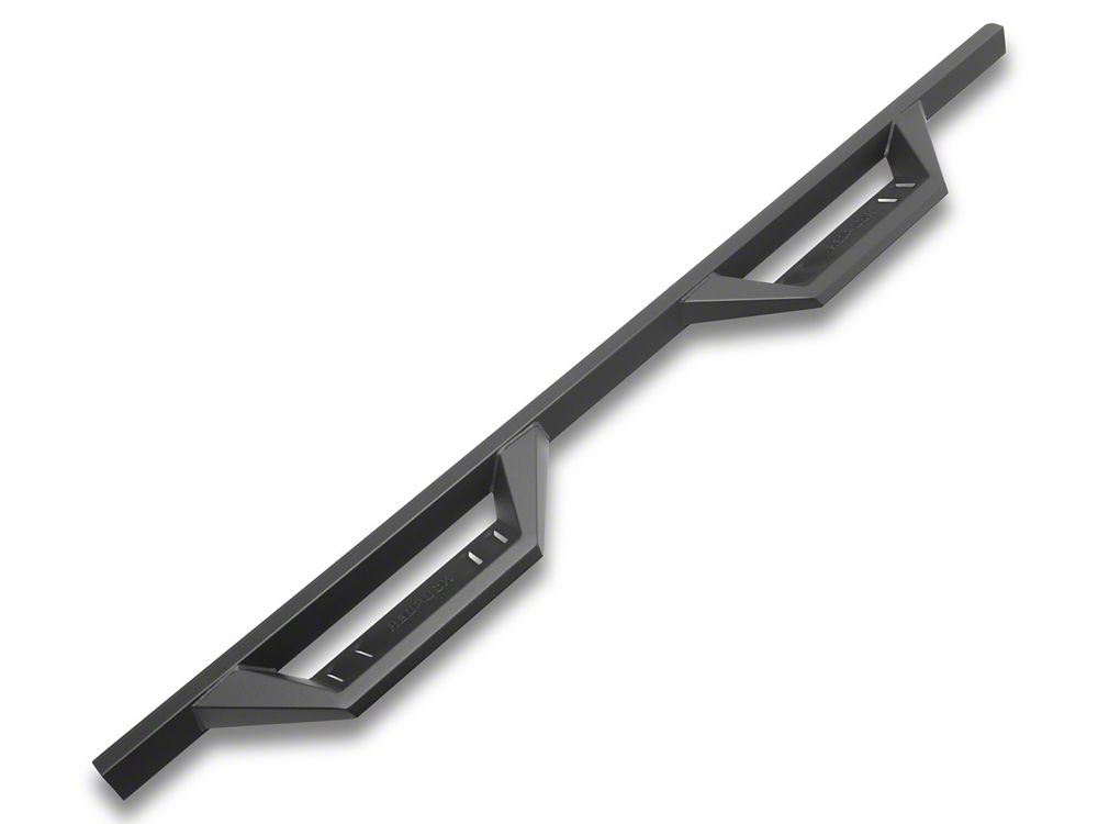 RedRock TC2 Drop Step Running Boards; Textured Black (19-25 RAM 1500 Crew Cab)