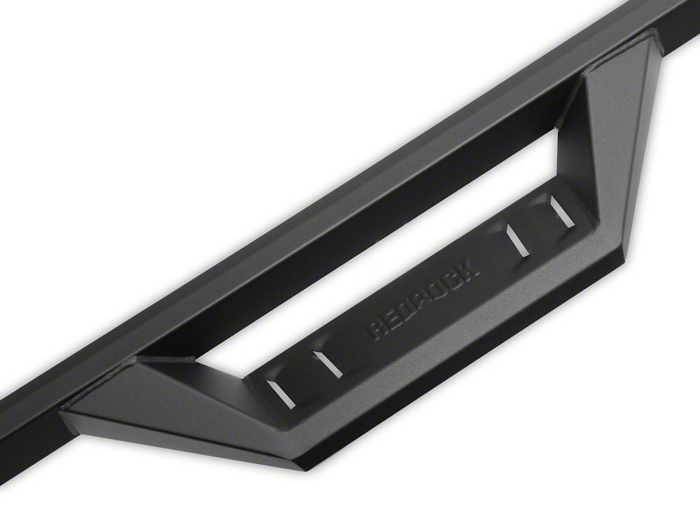 RedRock TC2 Drop Step Running Boards; Textured Black (19-25 RAM 1500 Crew Cab)