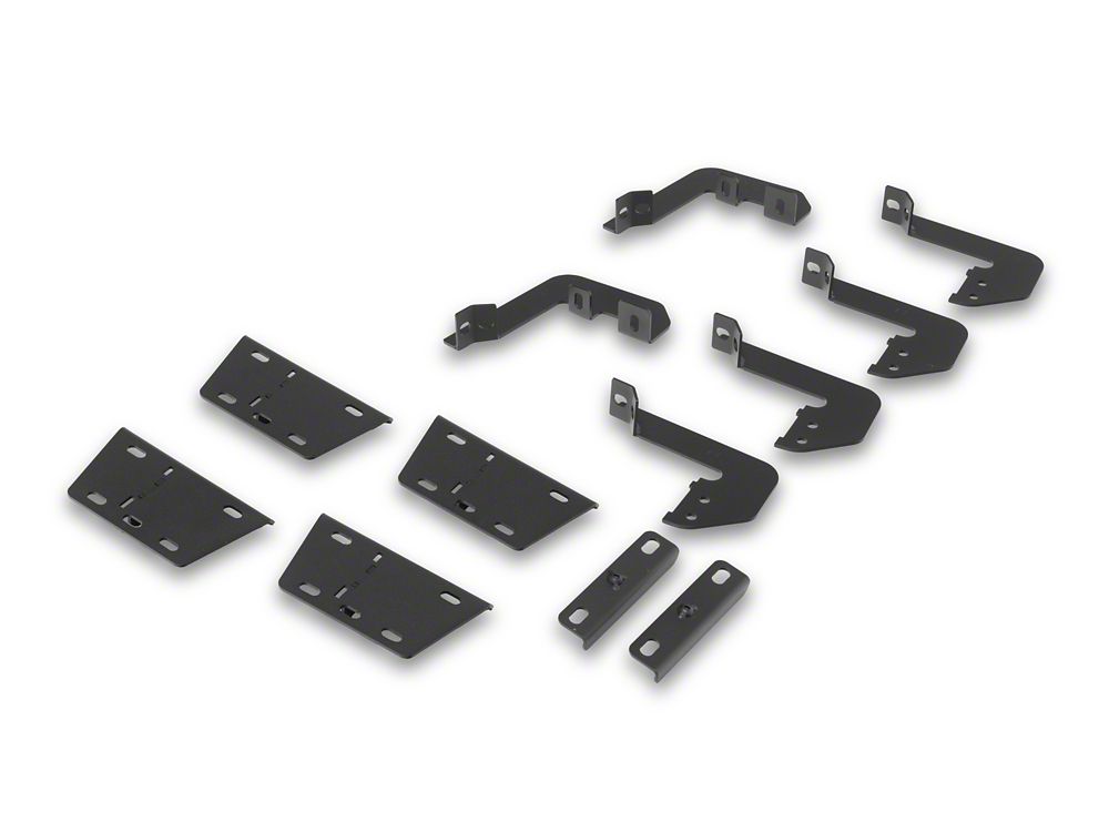 RedRock TC2 Drop Step Running Boards; Textured Black (19-25 RAM 1500 Crew Cab)