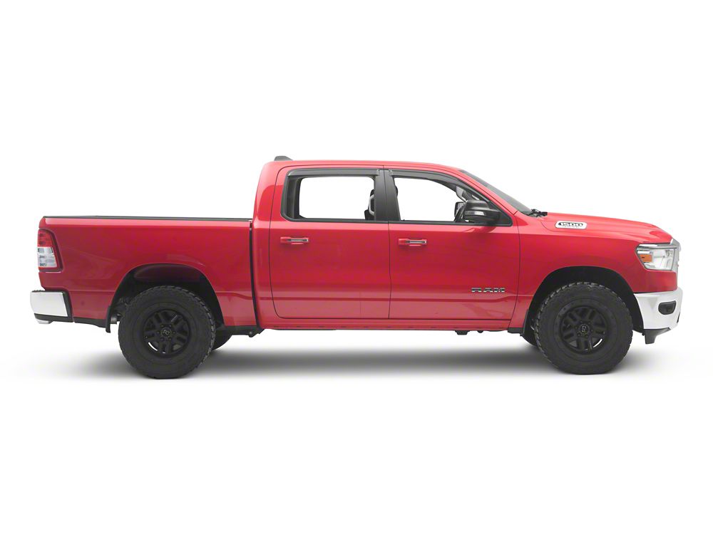 RedRock Out-Channel Window Deflectors (19-25 RAM 1500 Crew Cab)