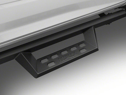 RedRock 4-Inch Drop TC1 Running Boards; Textured Black (09-18 RAM 1500 Crew Cab)