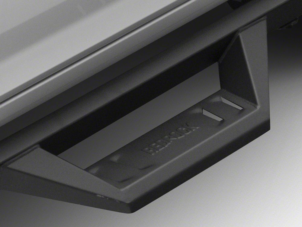 RedRock TC2 Drop Step Running Boards; Textured Black (09-18 RAM 1500 Crew Cab)