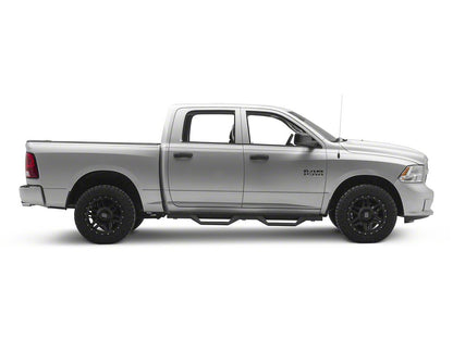 RedRock TC2 Drop Step Running Boards; Textured Black (09-18 RAM 1500 Crew Cab)