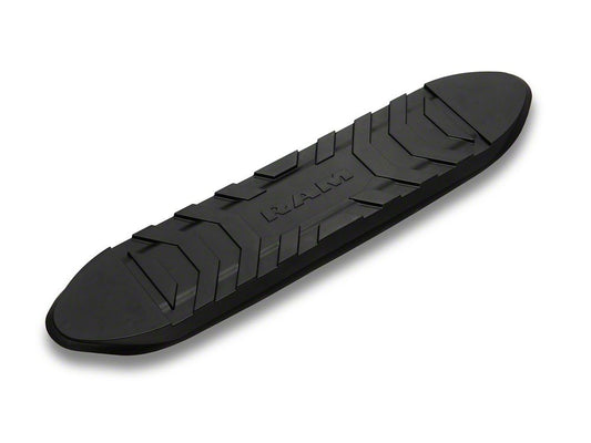 RAM Licensed by RedRock Replacement Step Pad with RAM Logo for 5-Inch Tubular Oval Side Step Bars Only; 23.90-Inch x 4.90-Inch