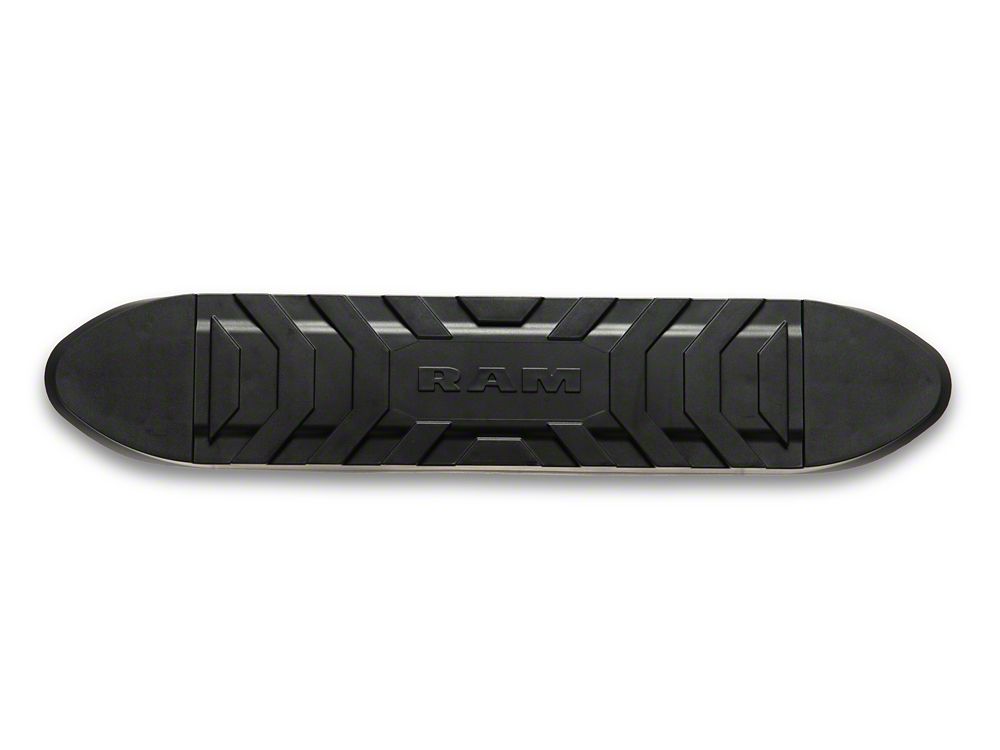 RAM Licensed by RedRock Replacement Step Pad with RAM Logo for 5-Inch Tubular Oval Side Step Bars Only; 23.90-Inch x 4.90-Inch