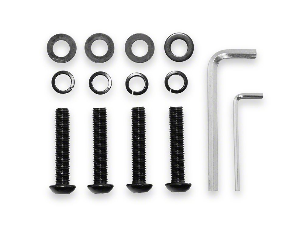 RedRock Replacement Bed Rail Hardware Kit for R102608-A Only (02-18 RAM 1500 w/ 6.4-Foot Box, Excluding Mega Cab)