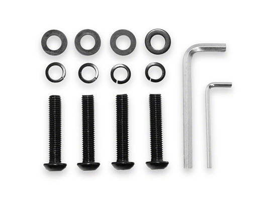 RedRock Replacement Bed Rail Hardware Kit for R102608-A Only (02-18 RAM 1500 w/ 6.4-Foot Box, Excluding Mega Cab)