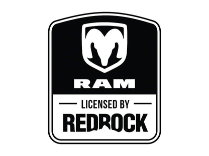 RAM Licensed by RedRock Extreme HD Front Bumper with LED Fog Lights and RAM Logo; Textured Black (13-18 RAM 1500, Excluding Rebel)